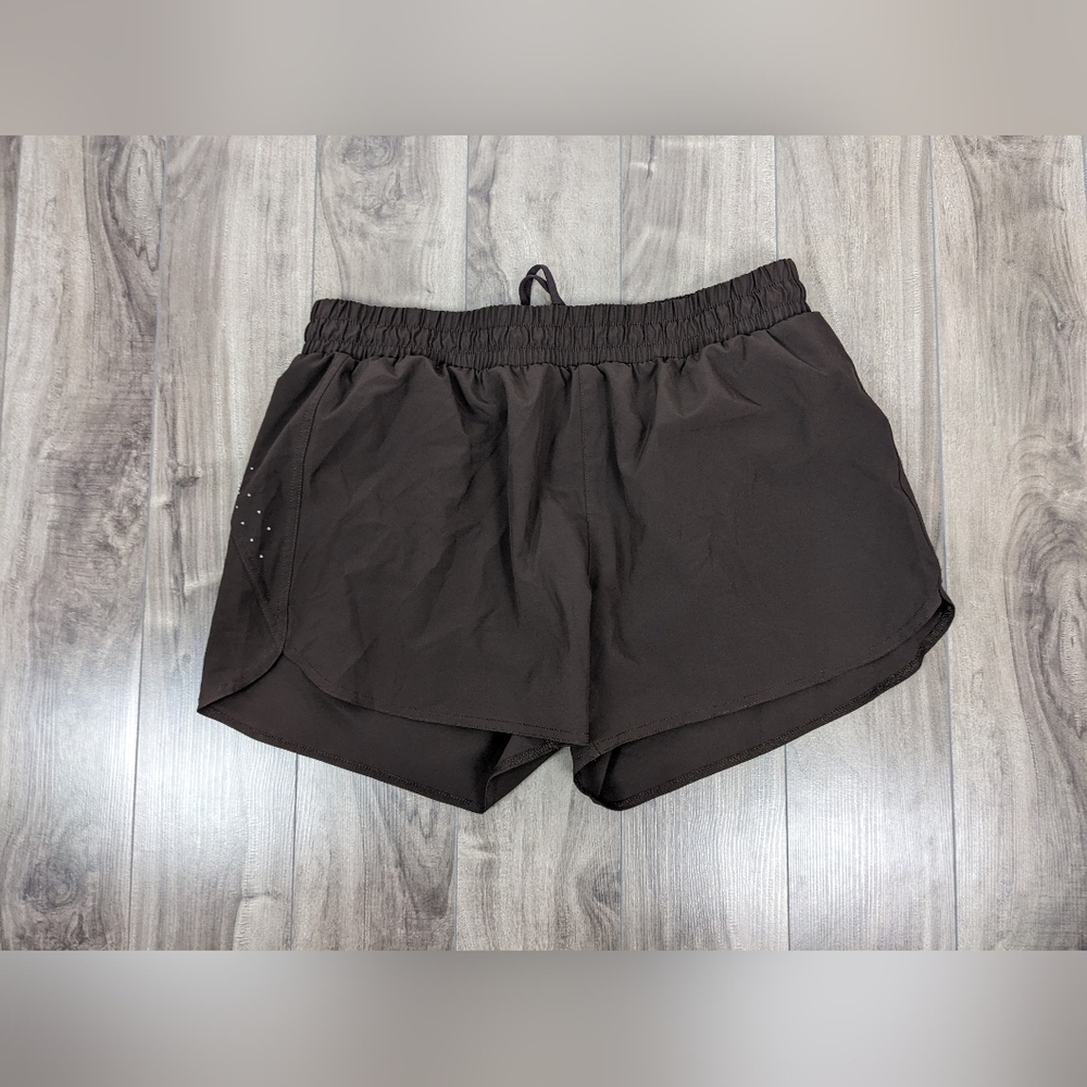 Athletic Works Running Workout Shorts Size Large Brown